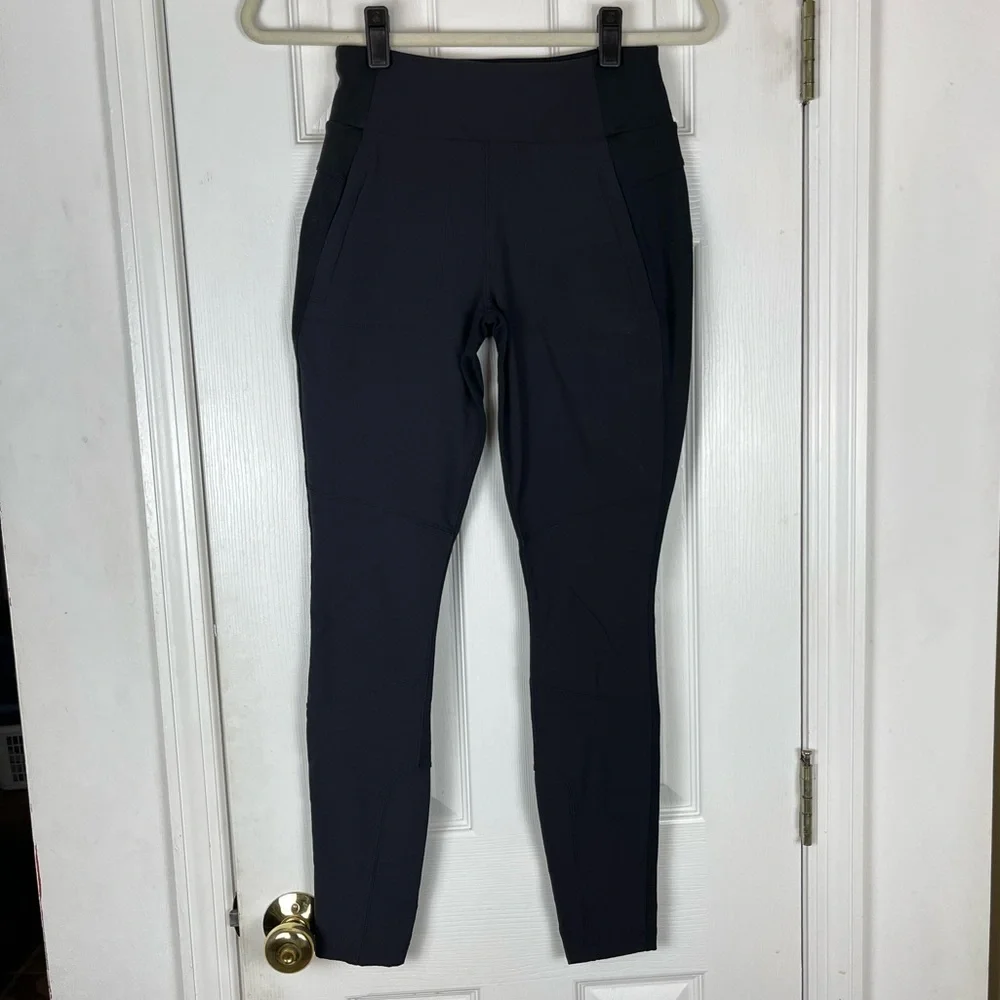 Athleta Black Highline Hybrid Ankle Tight 2.0 - Picture 3 of 12